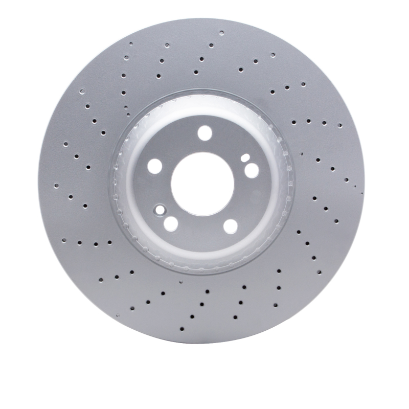 Mercedes-Benz S450 Brake Rotor (1) - Front - R1 Concepts - GeoSPEC Coated Rotor - Drilled - `14-`21